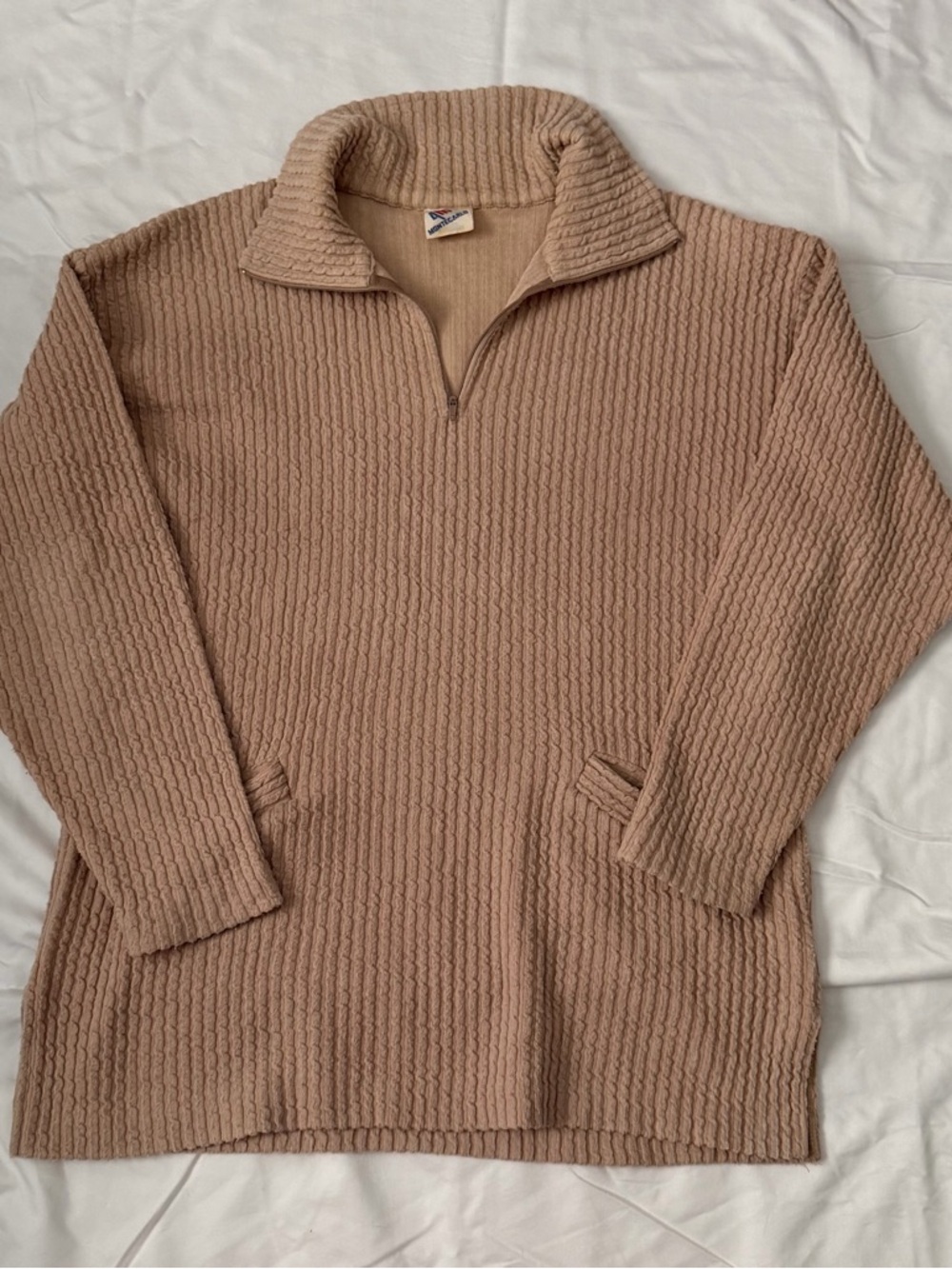Vintage Monte Carlo Magna Wool Tan Sweater